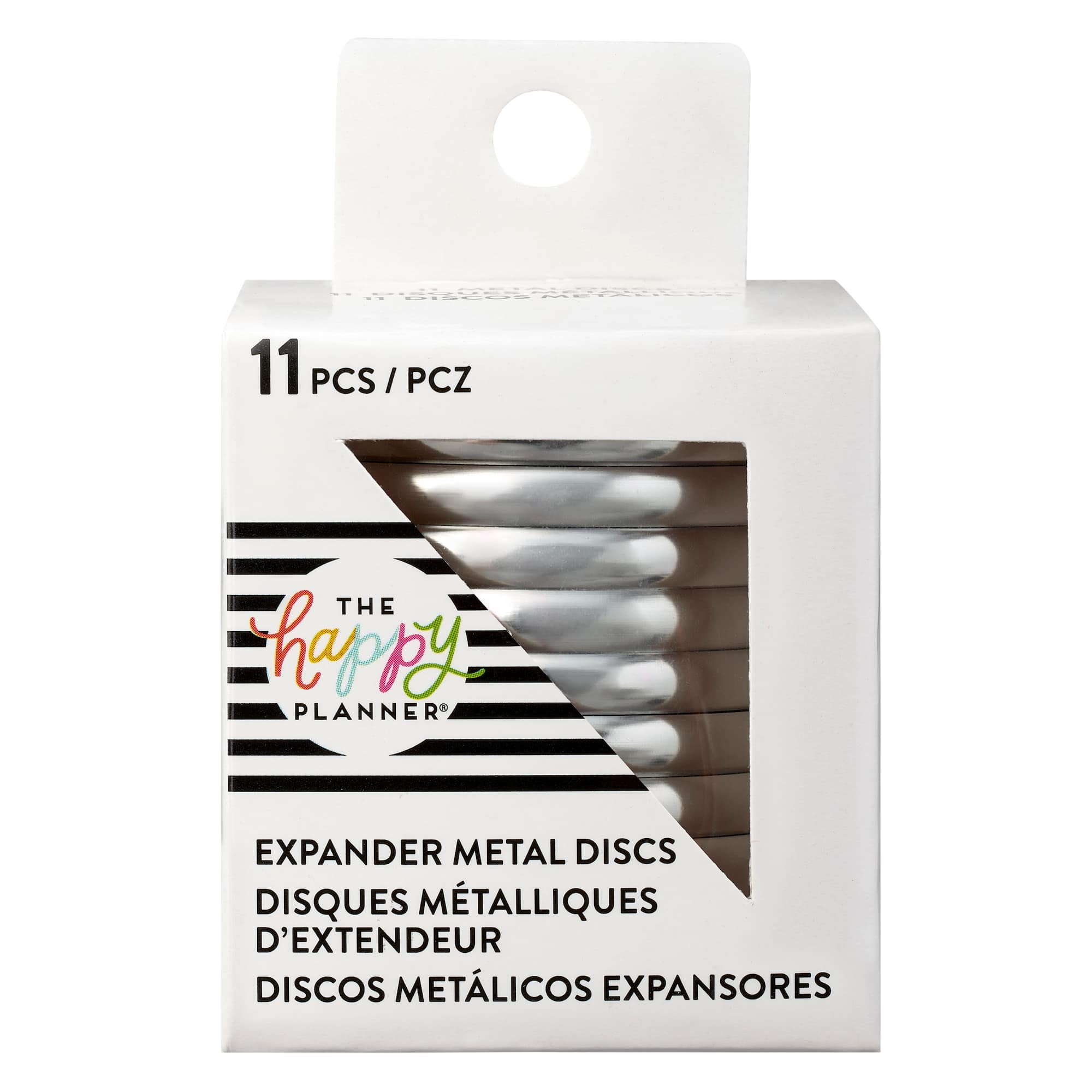 The Happy Planner® Expander Metal Discs, Silver